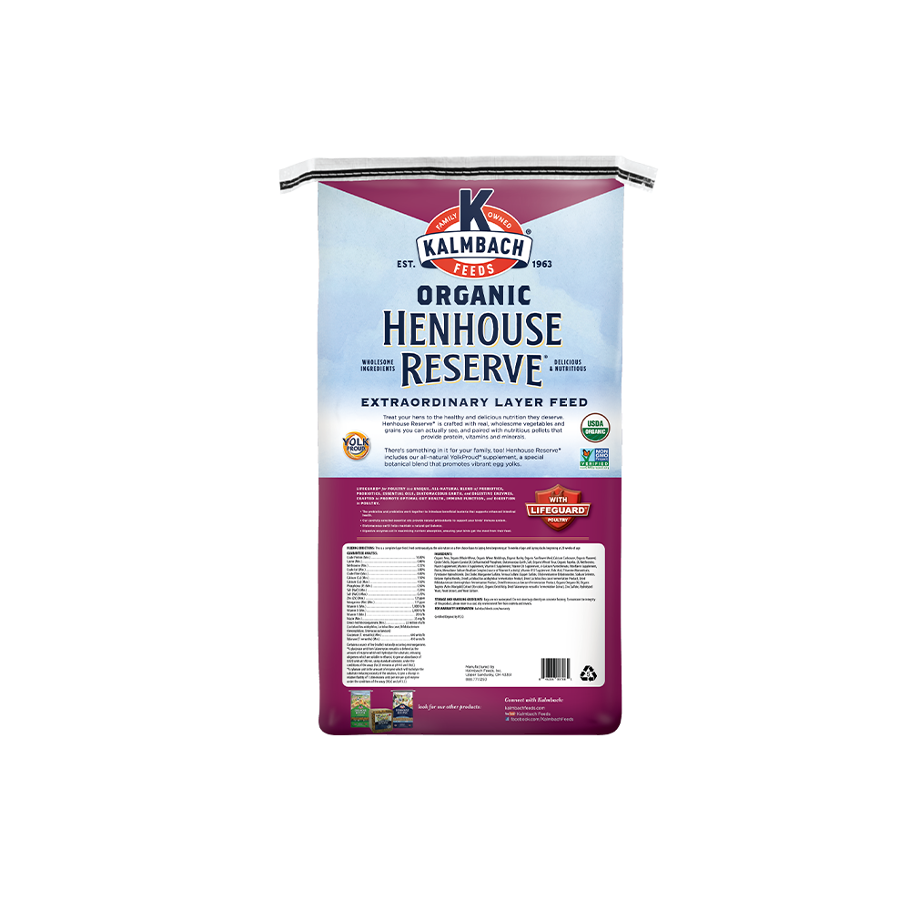 Organic Henhouse Reserve® for Chickens and Poultry